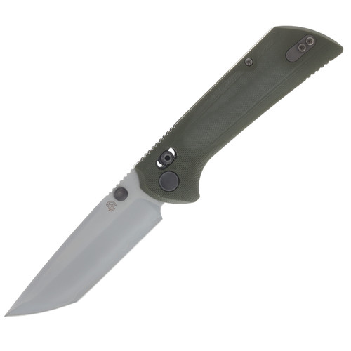 North Mountain Blade Chop Crossbar Lock Folding Knife SLD-Magic/OD Green G-10 NMB2532GR